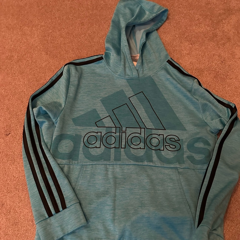 Youth Adidas hoodie size Large (14-16) EUC
